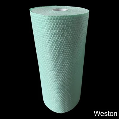 มิ้นต์สีเขียวนูนปักโพลิสเตอร์ปุยสปัน